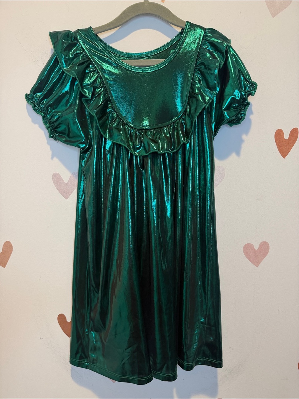 Pink Chicken Metallic Dress 6Y